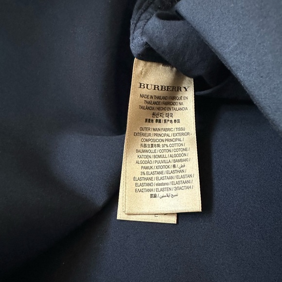 Authentic Men's Sherfield Sport Shirt S Slim Fit Navy Dress Shirt Strech cotton - Picture 10 of 13